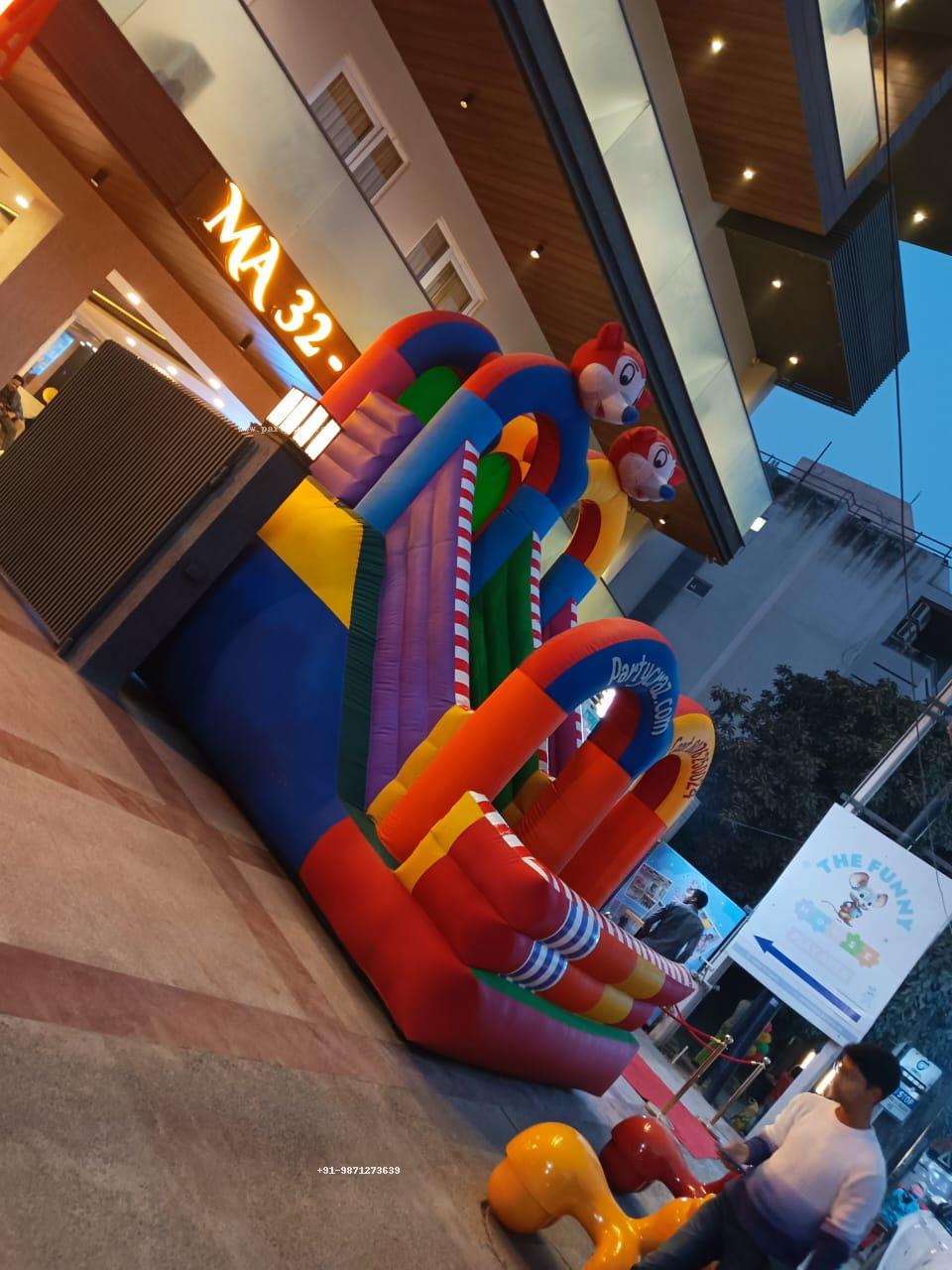 Best Trampoline & Bouncy Castle Rental in Gurgaon for Kids Birthday Parties